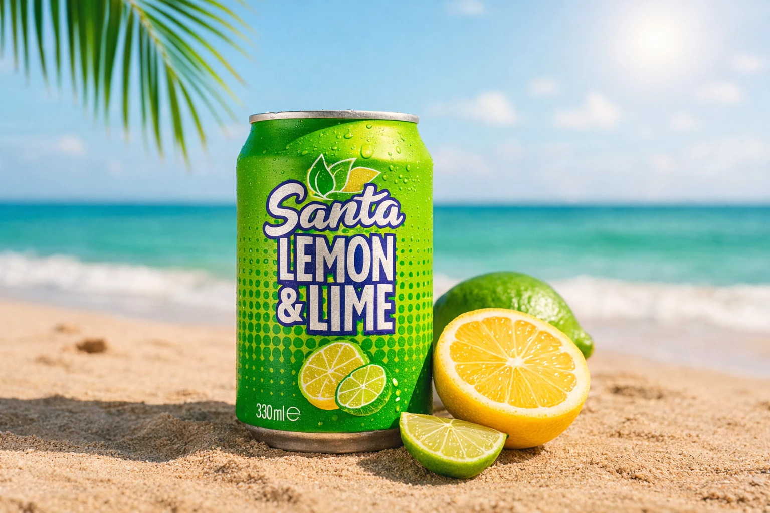 Refresco Santa Lemon & Lima